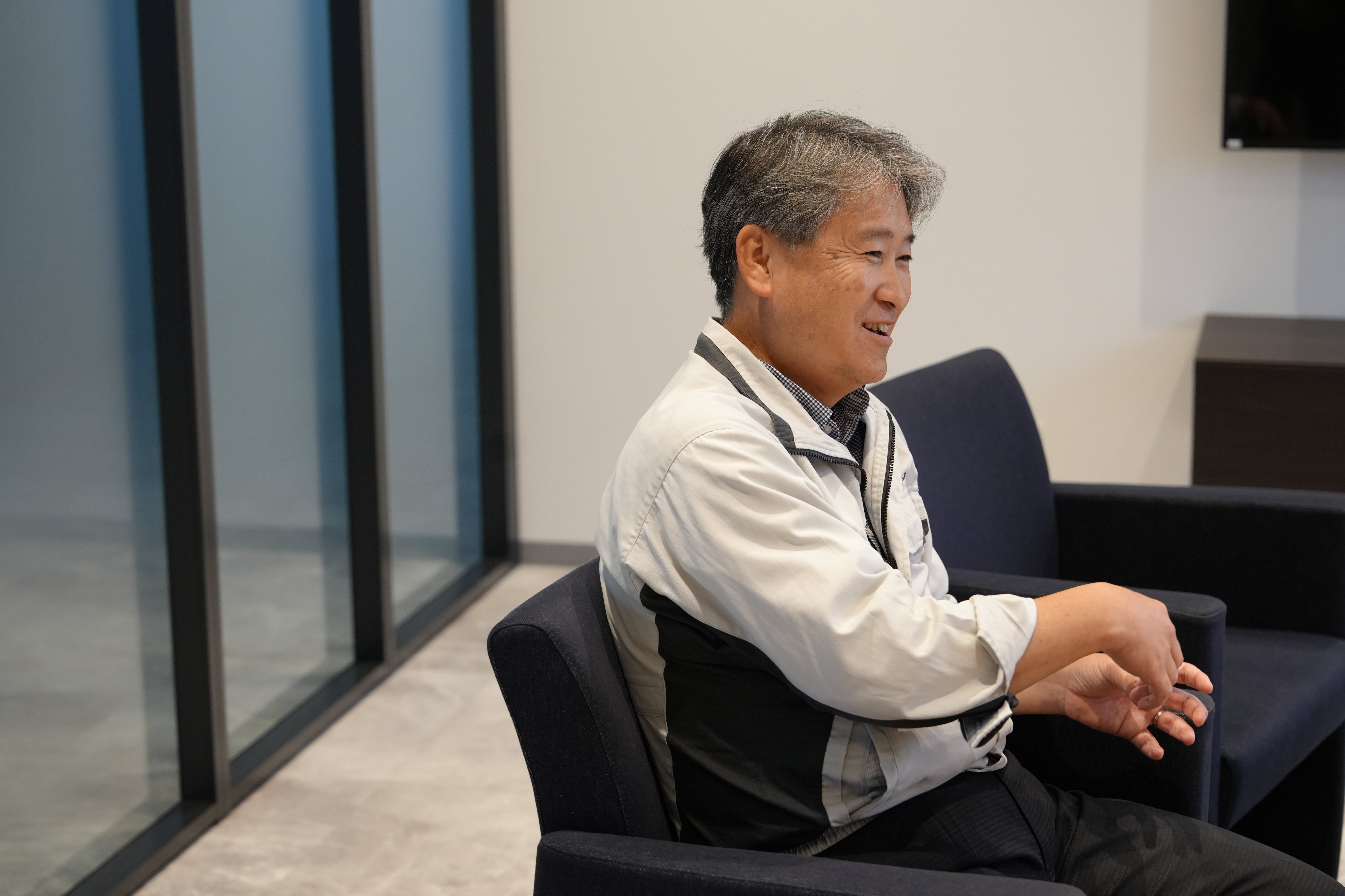 企業型DC導入のメリットを語る株式会社ニッカリ代表取締役社長柴田様